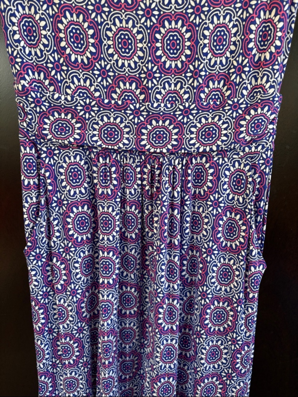 Like New Boden Amelie Jersey Short Sleeve Dress Floral Size 2 - Picture 5 of 8